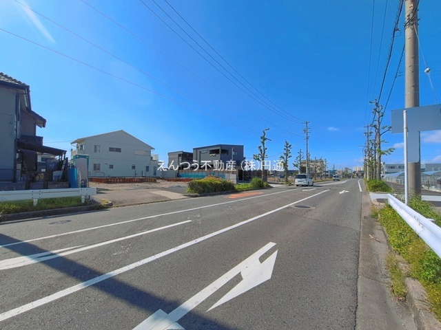 ファーストタウン第3港区福田の前面道路含む現地写真
