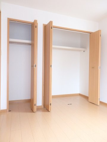グラースＢの収納|十分な収納スペースがあります