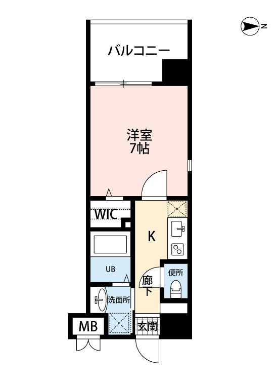 サヴォイ　ラ　シャンスの間取り