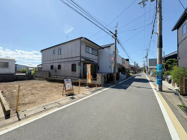 納所町　新築参考Aプラン|前道見通し良好の６ｍ！
実際に現地の様子やモデルハウスを見てみませんか？（R8.8撮影）