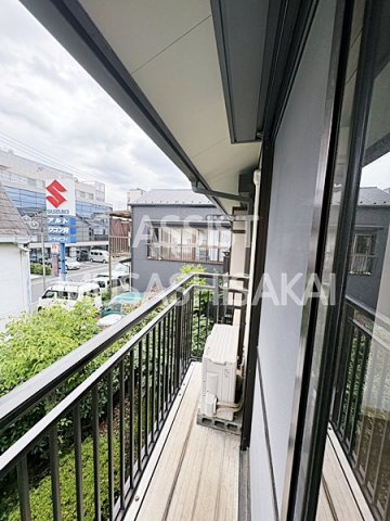 シャトル栄のバルコニー