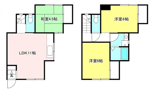 【間取り】 | コートハウス小矢部