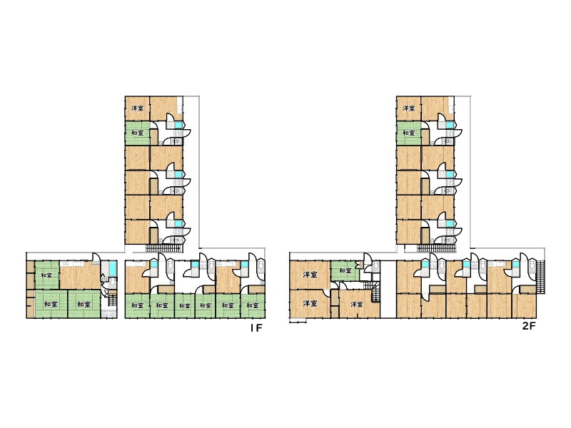 港コーポ/共同住宅の間取り