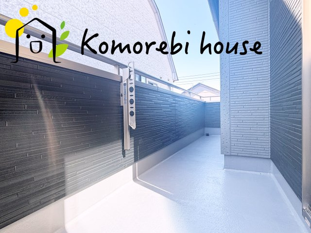 伊奈町大針　2期　新築一戸建て　グラファーレのバルコニー|10/11撮影