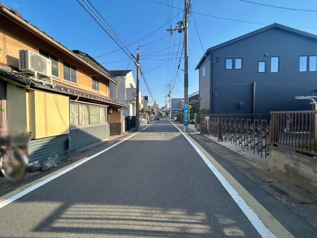 納所町　建築条件無土地|前道見通し良好の６ｍ！
実際に現地の様子を見てみませんか？（R8.5撮影）
