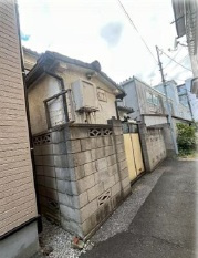 足立区千住宮元町　再建築不可中古戸建の外観