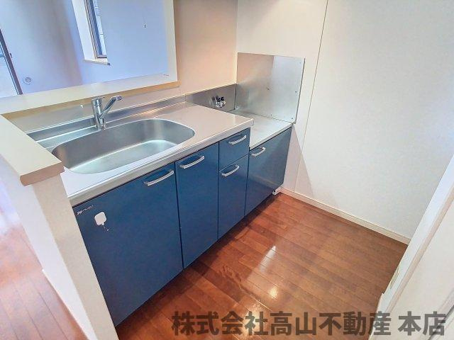 宗像市田熊４丁目の賃貸マンションのキッチン