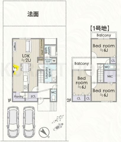 京都市西京区大枝北福西町2丁目　新築戸建