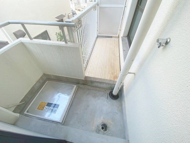 FFハイツのバルコニー