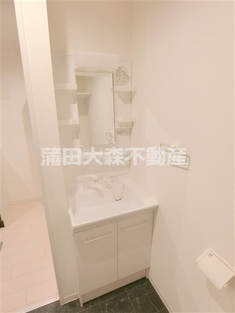 レピュア大鳥居の洗面所|洗面脱衣所　独立洗面台　