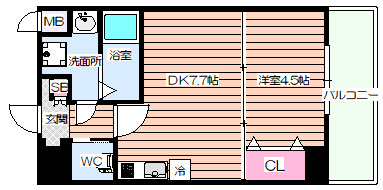 【間取り】 | MSR新大阪南