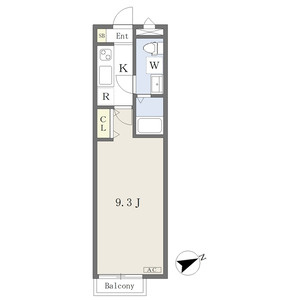 ＫＯＫＯＰＥＬＬＩ花田の間取り