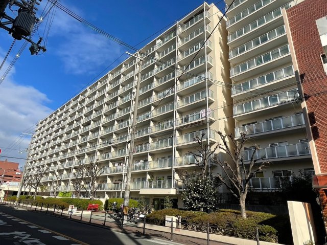 関目グリーンハイツＣ棟の外観