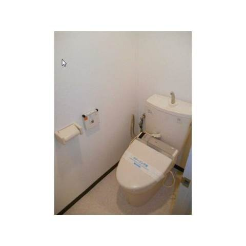 品川区西五反田８丁目の賃貸マンションのトイレ|落ち着いた色調のトイレです