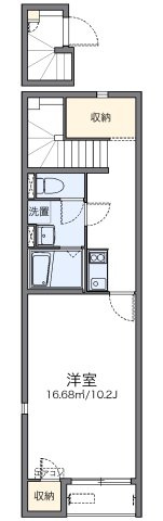 レオネクストウイロウⅥの間取り|代表的な間取のため実際の間取とは異なる場合があります
