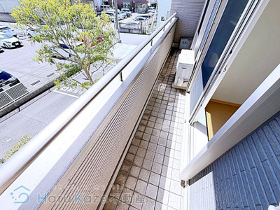 【バルコニー】 | メゾンちかま【名古屋市賃貸・南向き】