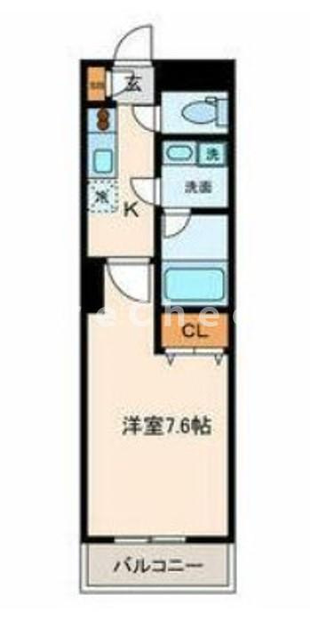 パーシモン千石の間取り