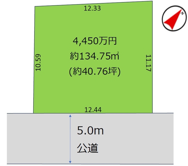 【土地図】 | 柏市花野井25期