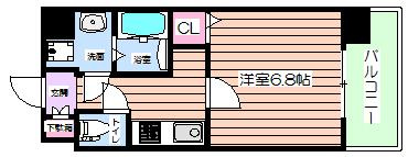 【間取り】 | アドバンス東梅田アクシス