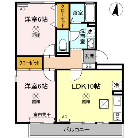 【間取り】 | ラフィネ高柳