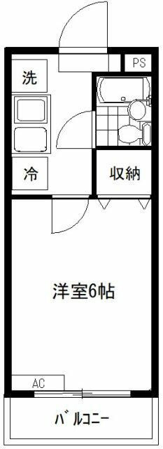 パークテラス堀江の間取り