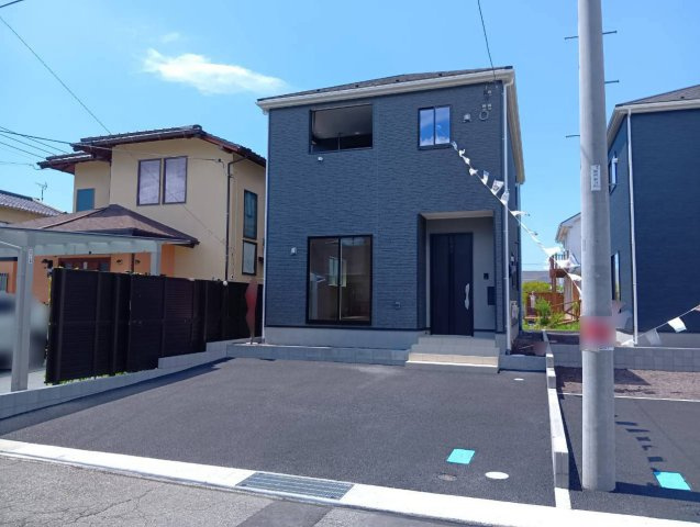 【外観】 | 沼津市西間門第10 新築建売分譲住宅 土地＋建物 TW06171 | 沼津市西間門　3号棟　外観　※令和8年８月１0月撮影