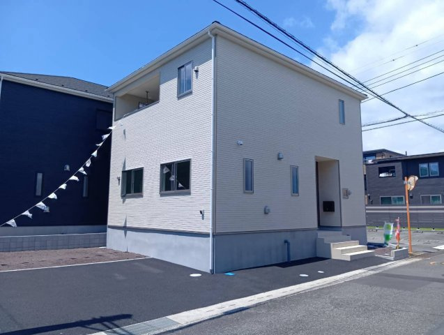 【外観】 | 沼津市西間門第10 新築建売分譲住宅 土地＋建物 TW06171 | 沼津市西間門　２号棟　外観　※令和8年８月１0月撮影