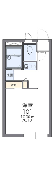 【間取り】 | レオパレス惣利 | 画像2