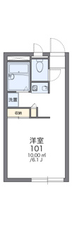 【間取り】 | レオパレス惣利 | 画像2