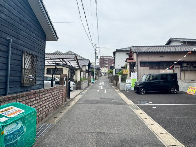 ークレイドルガーデンー小倉北区高坊第３【小倉北区　新築戸建て】の前面道路含む現地写真|交通量も少なく駐車しやすい♪【小倉北区　新築戸建て】