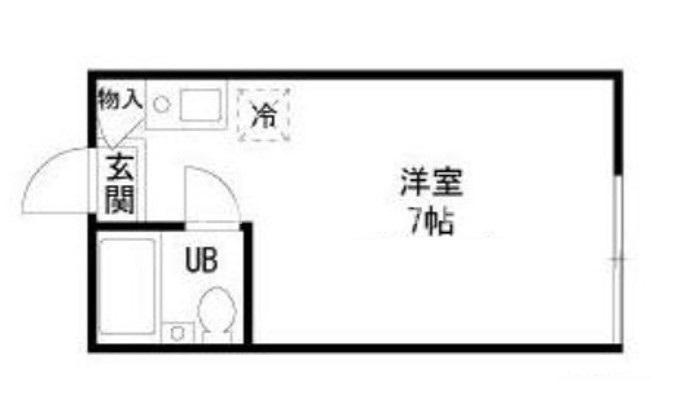 ヴィラ茗荷谷の間取り