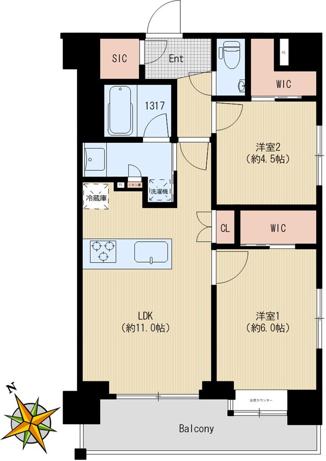【間取り】