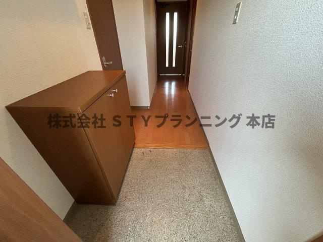 仲介手数料０円！レージュ庄内通の玄関