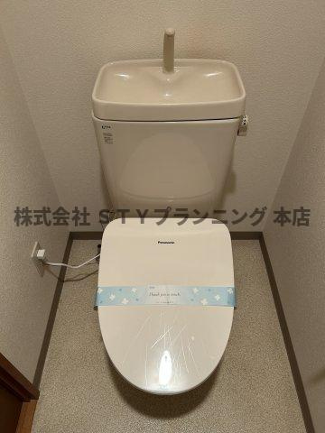 仲介手数料０円！レージュ庄内通のトイレ