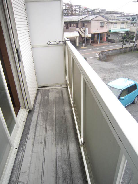ヴィブレ湘南のバルコニー