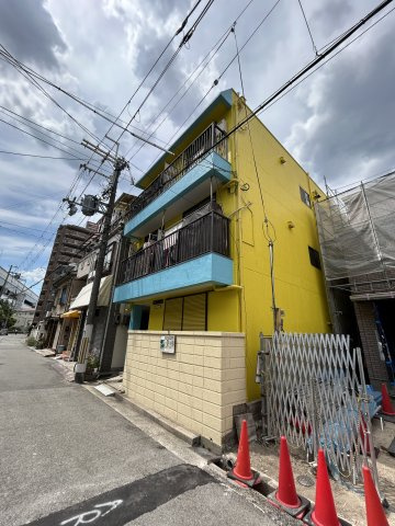 勝間マンションの外観|おしゃれな外観です