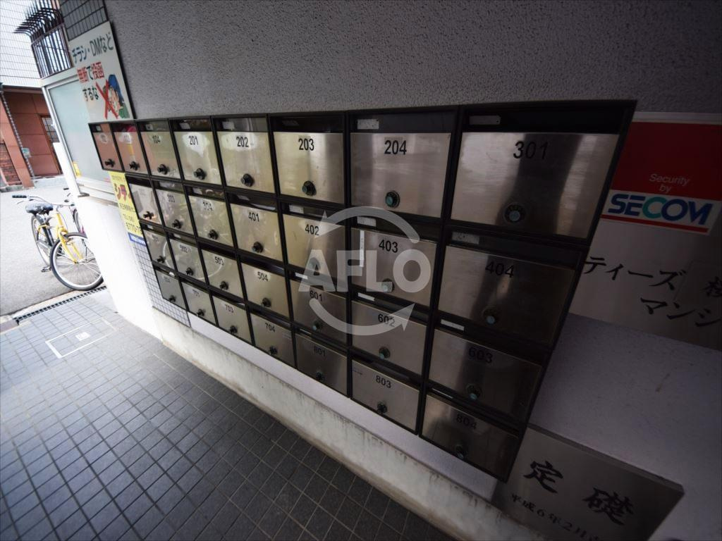 ティーズ桜川マンションのその他共用部分|ティーズ桜川マンション　メールＢＯＸ