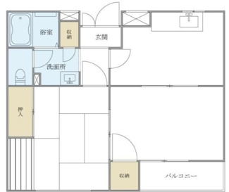 【間取り】 | Ｃｙｂｅｌｅ駒込 | 間取りです。