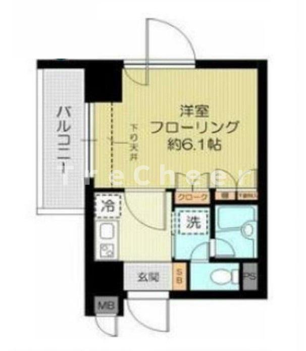 パティオ西早稲田の間取り