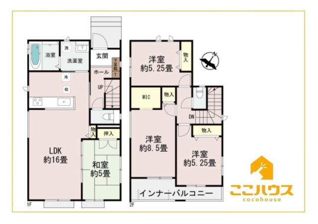 読谷村大木70番　新築戸建て　全3棟　A号棟の間取り|「今から見たい！」当日の見学も大歓迎！