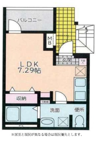 リヨンドール錦糸町の間取り