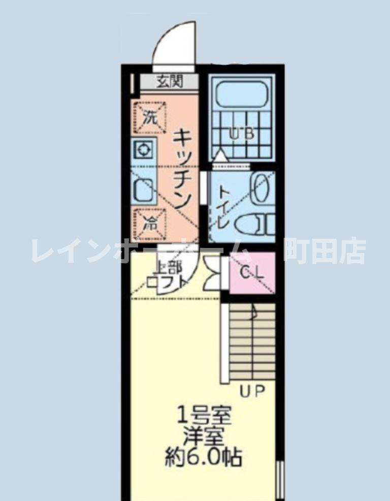 仮)シティハイツ新磯野2号棟※初期費用分割後払いサービス利用可能物件の間取り