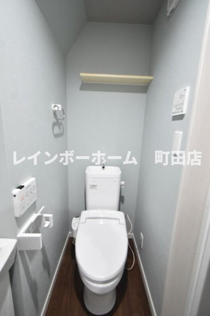仮)シティハイツ新磯野2号棟※初期費用分割後払いサービス利用可能物件のトイレ|※同施工会社参考写真