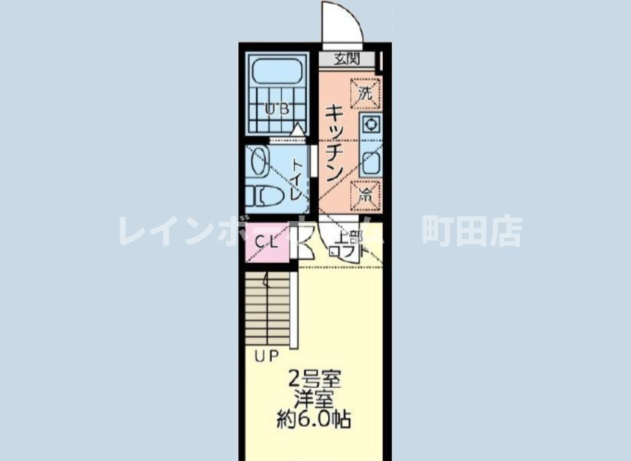 Espuma北里※初期費用分割後払いサービス利用可能物件の間取り