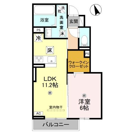 コーワロジデンス　の間取り