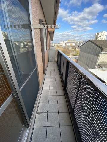 パルテール加古川のバルコニー