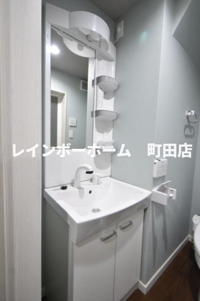 仮)シティハイツ新磯野2号棟※初期費用分割後払いサービス利用可能物件の洗面所|※同施工会社参考写真