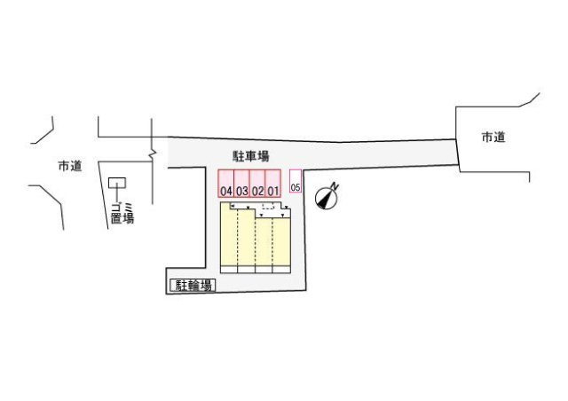 ガーデン　ヒルズの区画図