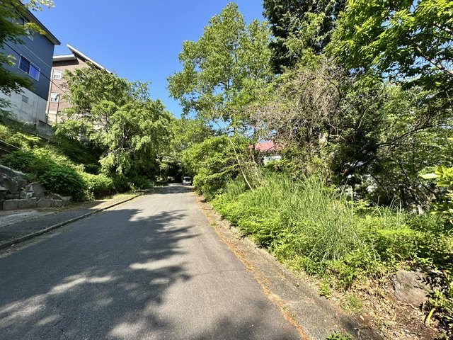 函南町　南箱根ダイヤランドの前面道路含む現地写真