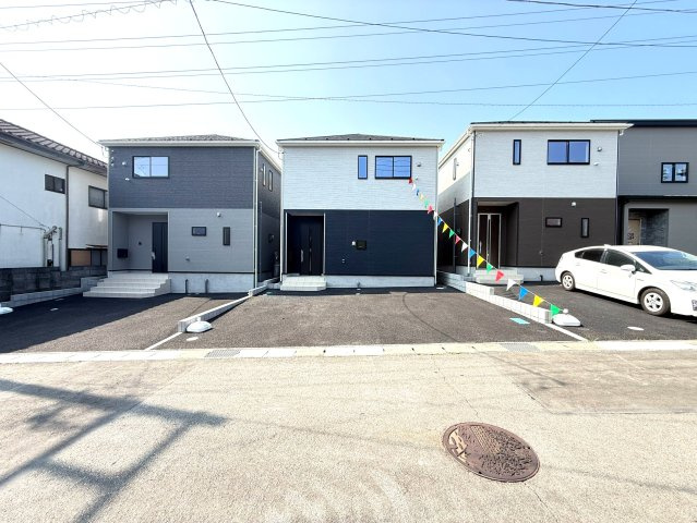 新築戸建　沼津市高尾台第6　全４棟　３号棟の外観|いつでも内覧できます♪